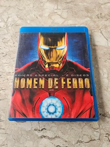 -ray Homem De Ferro - Edição Especial 2 Discos (Marvel)