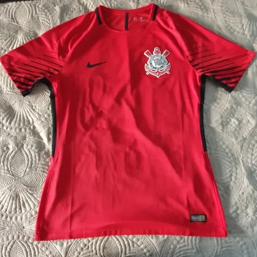 Camisa Corinthians 2017 Goleiro Vermelha Cássio