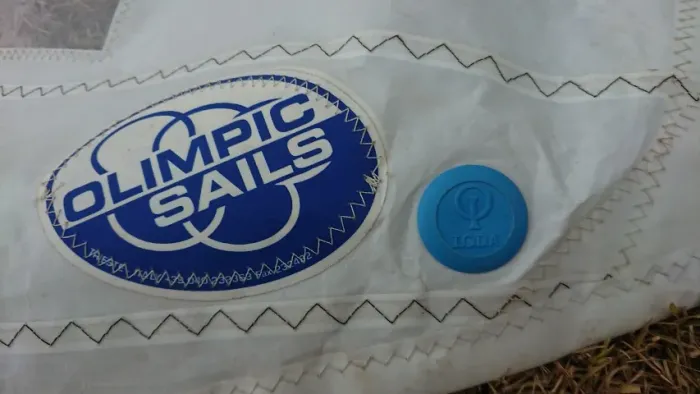 Oportunidade! Vela Optimist Olimpic Sails italiana