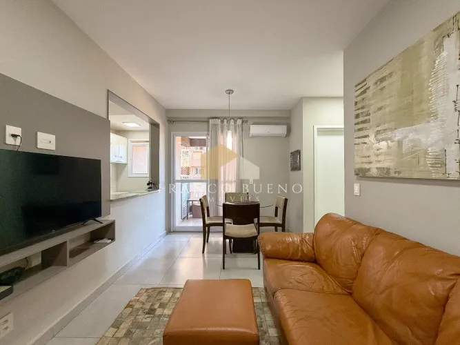 Apartamento Mobiliado 2 Dormitórios com Suíte e Sacada - Condomínio Alto Rio Preto