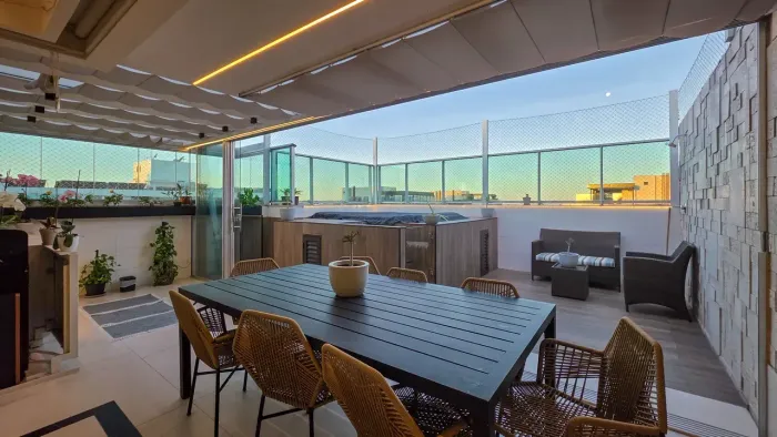 ILHAS MAURÍCIO Cobertura linear para venda 196 metros quadrados com 3 suítes Pak Sul