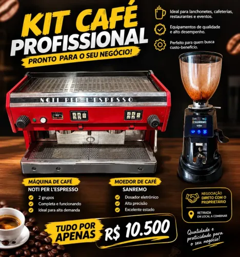 MAQUINA DE CAFE ESPRESSO - BARBADA