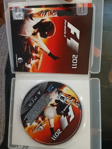 Jogo de ps3 original (formula 1) com manual