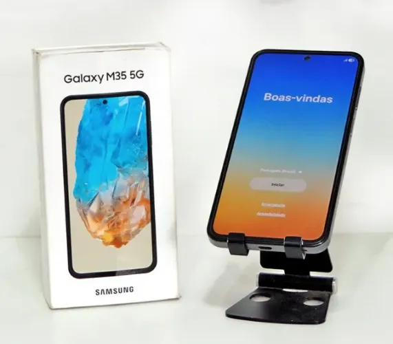 Samsung M35 256GB 8GB + carregador turbo 33w