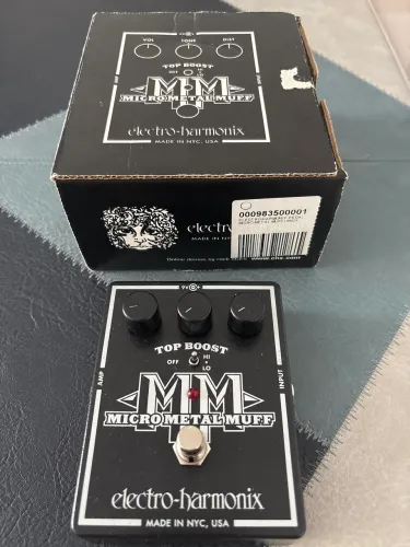 Distorção Micro Metal Muff (Electro Harmonix) (SÓ VENDA)