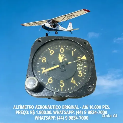 INDICADOR VSI UNITED INSTRUMENTS 7040-50 | PEÇA AERONÁUTICA ORIGINAL