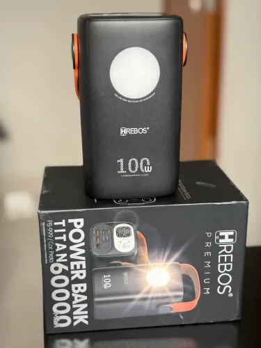 Carregador Power Bank 60.000mah Portatil Starlink 100w Turbo