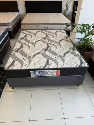 Colchão de Casal NOVO COM BASE BOX - Entrego!