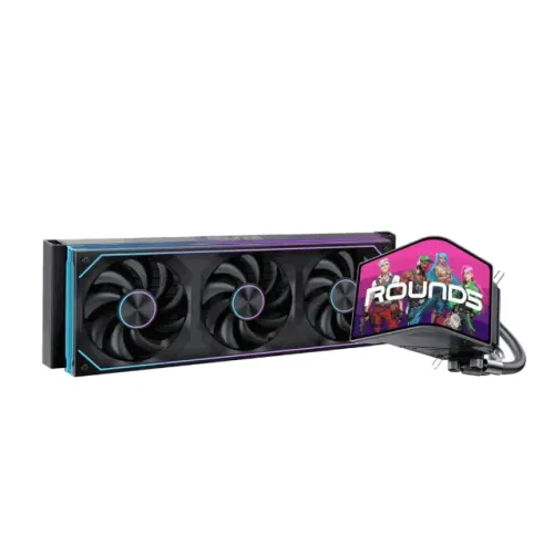 Water Cooler Round5 Horizon 360mm Tela Curva 6,67" ARGB - NOVO (Loja Física)