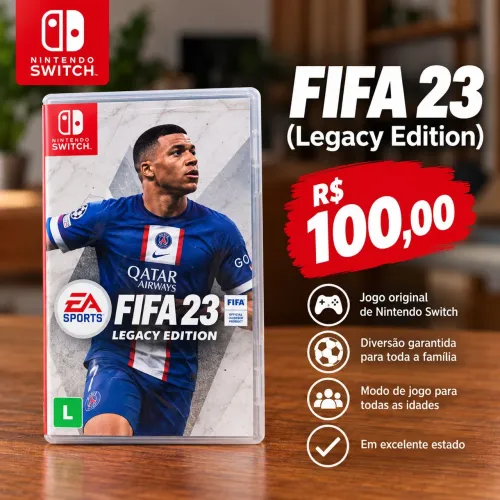 Jogo Fifa 23 (Legacy Edition) Nintendo Switch 