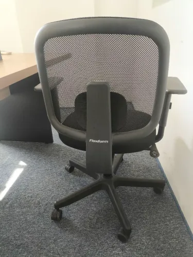 Cadeira de Escritório Flexform Giratória Ergonômica (Encosto em Tela)