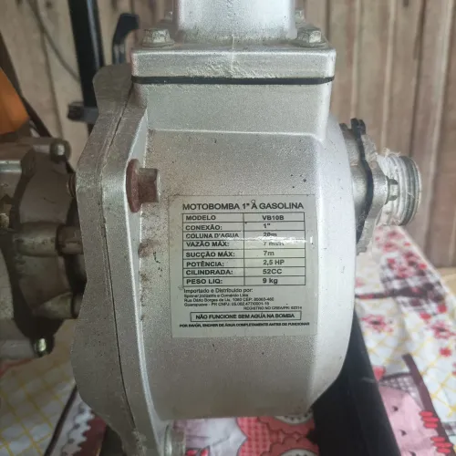 Vendo motobomba