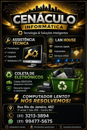 Assistência Técnica em BH | Formatação e Conserto de PC e Notebook