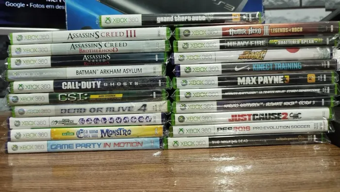LOTE 21 JOGOS XBOX 360