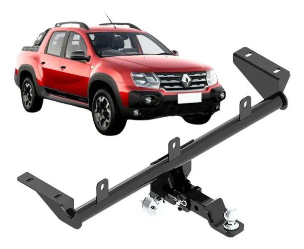 Engate Reboque Duster Oroch 2016 A 2019 2020 Removível