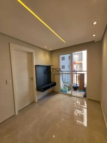 Apartamento para aluguel de 38m² com 2 quartos e varanda no Jardim Campo Grande - São Paul