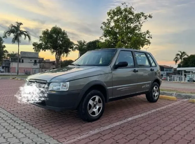 Fiat Uno Mille/ Mille EX/ Smart 4P (álcool) 2000