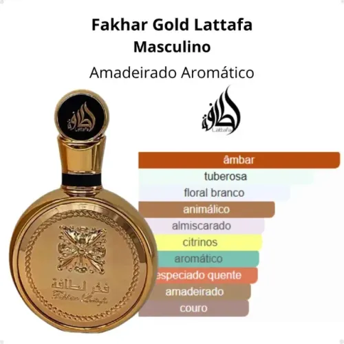 Perfume Árabe Fakhar Gold