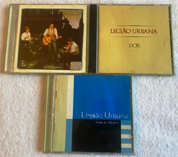 Legião Urbana - Kit com 3 CDs