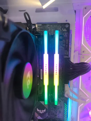 Memória Ram Ddr4 2x8gb=16gb 3200mhz Hiksemi Future Rgb U-dimm Para Desktop