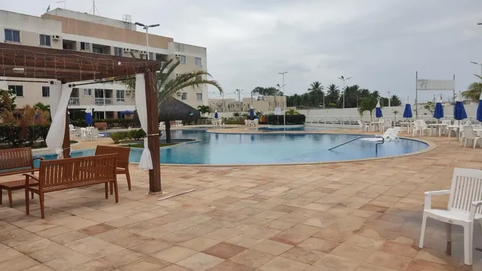 Apartamento 3 Quartos com Suíte e Varanda Gourmet | Condomínio Clube Vida Bella Praia Mar
