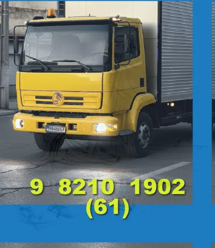 FRETE COM O RODRIGO 61/9/8210/1902 CAMINHÃO BAÚ E VIAGENS ATENDIMENTO AGORA