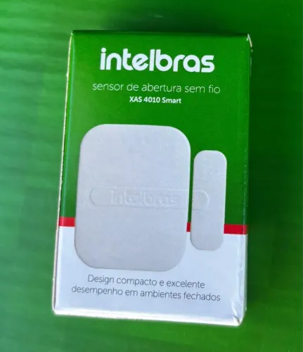 Kit 04 sensores magnético de abertura de porta e janela XAS 4010 smart intelbras sem fio