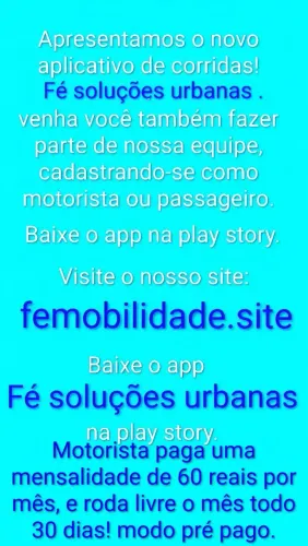 Fé soluções urbanas