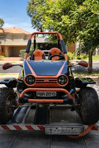 Mini Buggy Fapinha Cross Dakar Partida Elétrica e motor 4 Tempos 