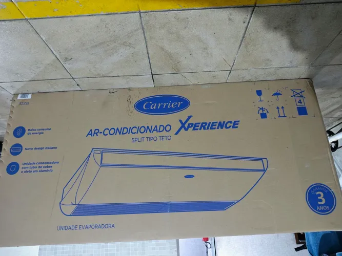 Evaporadora 57.000/60.000btus novíssimo nunca foi utilizado