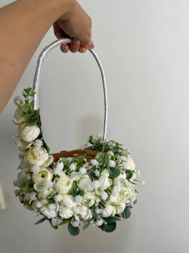 Cesta de casamento para daminhav.