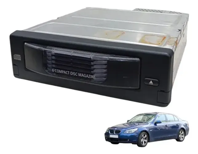 Modulo Disqueteira Cd Disc Gaveta Bmw 530i N52 E60 2008 2009