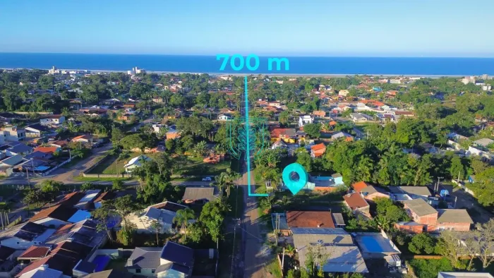 Terreno com 384m² à venda em Itapoá-SC por R$182.400,00