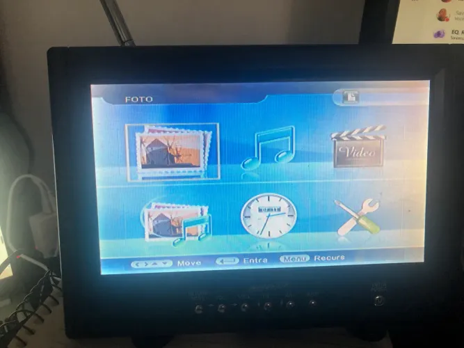 ANTIGUIDADES - mini tv retro