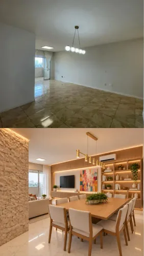 Apartamento 124m² | 3 quartos + dependência | 2 vagas | Nascente | Bairro dos Estados