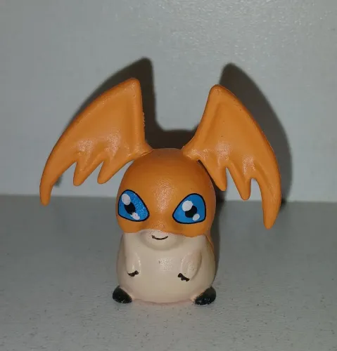 BONECO ACTION FIGURE MINIATURA DIGIMON PATAMON