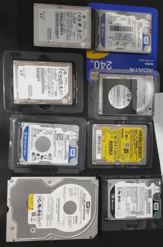 LOTE DE HDs SATA - TESTADOS E FUNCIONANDO