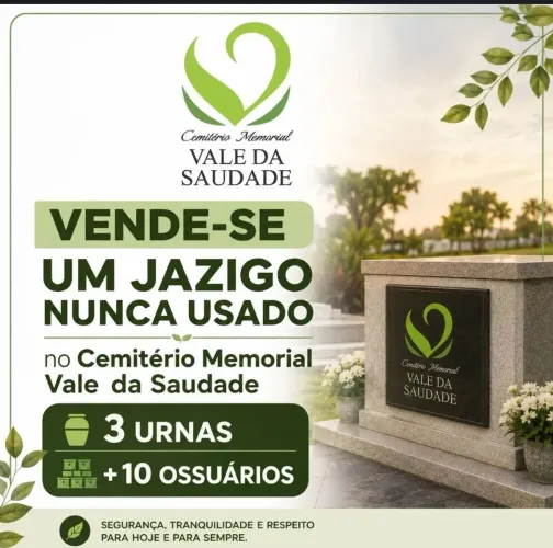 Vendo Jazigo (Vale da Saudade)