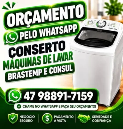 Máquina Brastemp e Cônsul