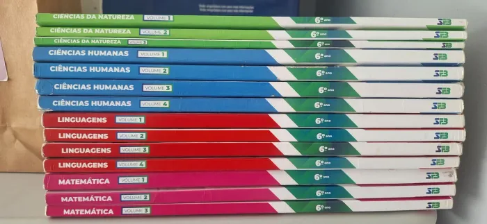 Livro 6°ano Sistema Farias Brito (vendo avulso)