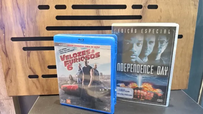 Velozes e Furiosos 6 (Blu Ray Original Brasileiro) + Brinde DVD - Independence Day [Duplo]