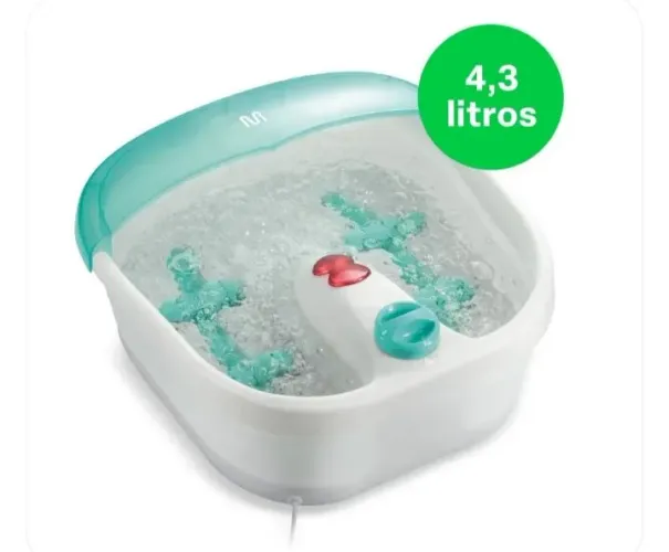 Hidromassageador para os pés Multilaser