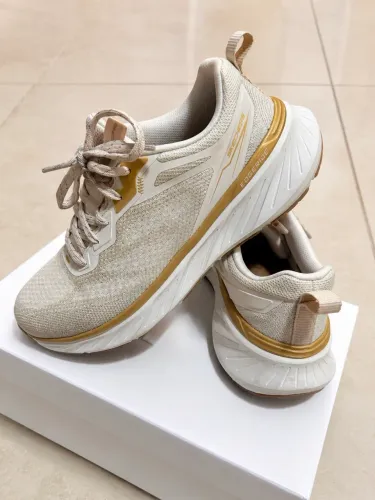 Tênis Skechers Relaxed Fit Edgeride Soft Radiance Natural Feminino Nº 36 - Original