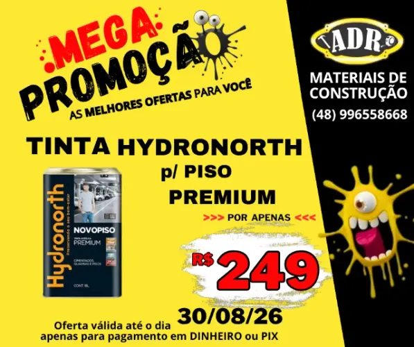 Tinta Para Piso Hydronorth Premium 18L.