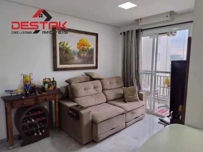 Apartamento Para Locacao Ou Venda No Grand Club Esportiva Jundiai, Andar Alto e Linda Vist