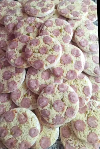 Mini pizza congelada 