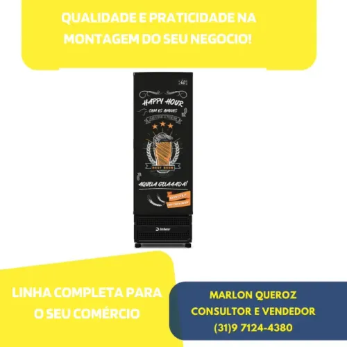 Cervejeira Porta Cega 560L Imbera Nova