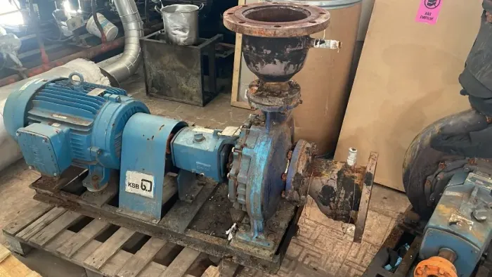Bombas Industriais KSB com Motor WEG - 40CV, 25CV e 1,5CV