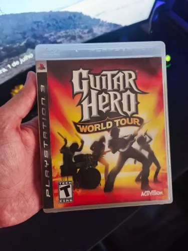 Jogo Guitar Hero World Tour PS3 Original Semi Novo