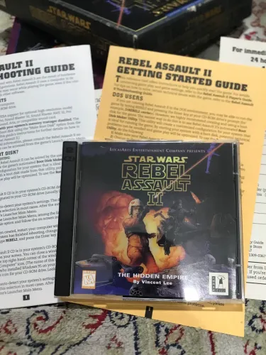 Star wars rebel assalt 2 cdrom para colecionadores